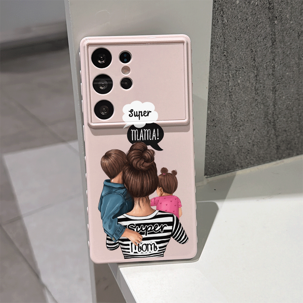 Phone Cases For Boys - Fashion Cute Family Girl Boy Super