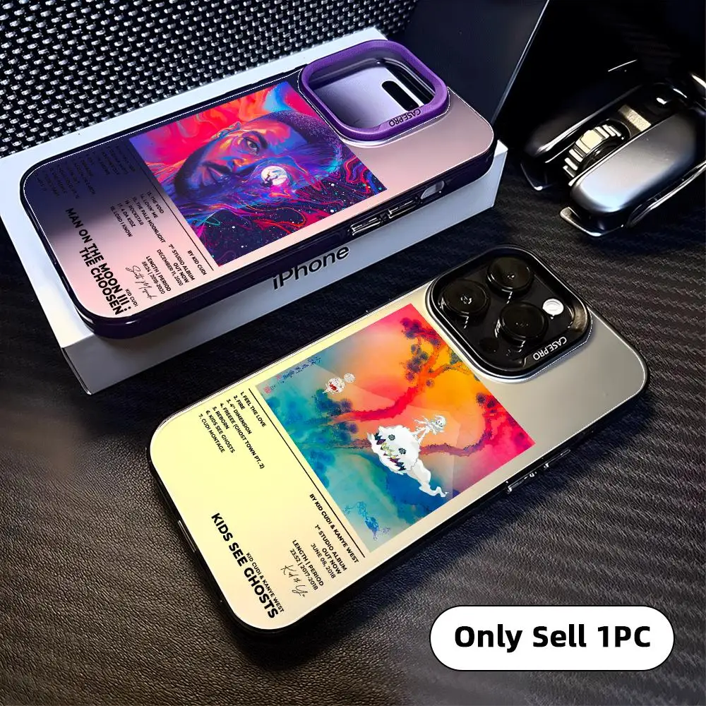 Phone Cases Iphone 16 Pro Max - Rapper Kid C-Cudi Phone Case For