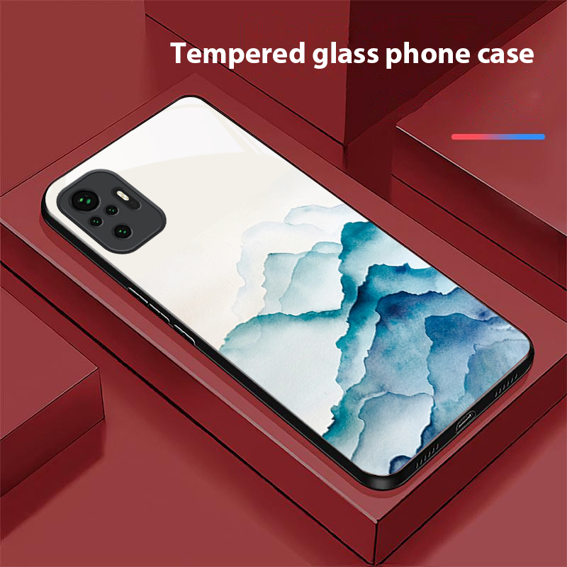 Phone Cases Drawing - Ink landscape painting For Redmi Note
