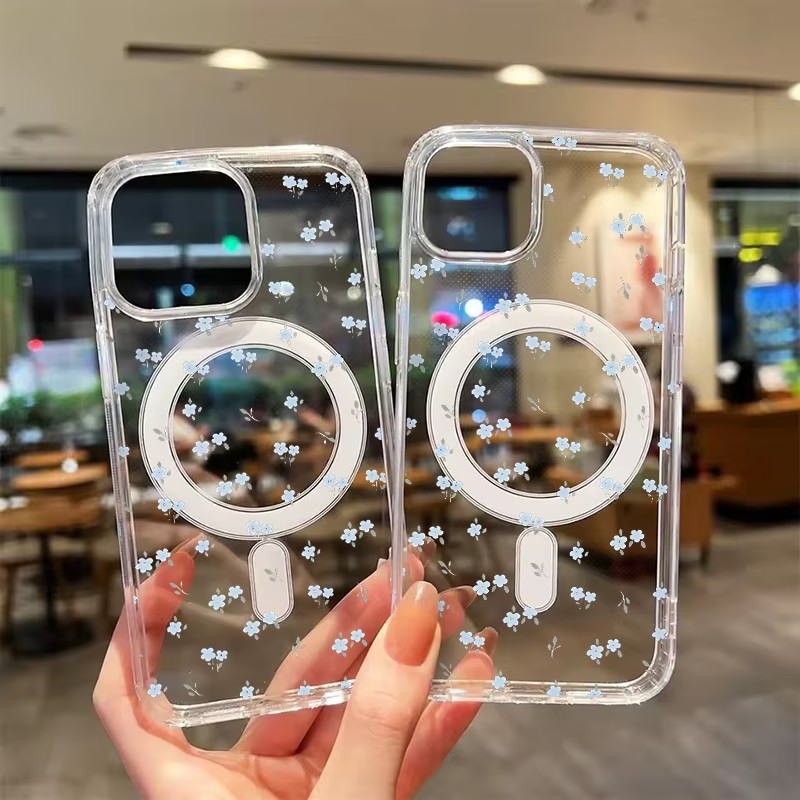 Clear Magsafe Case - Clear Magnetic Phone Case For MagSafe