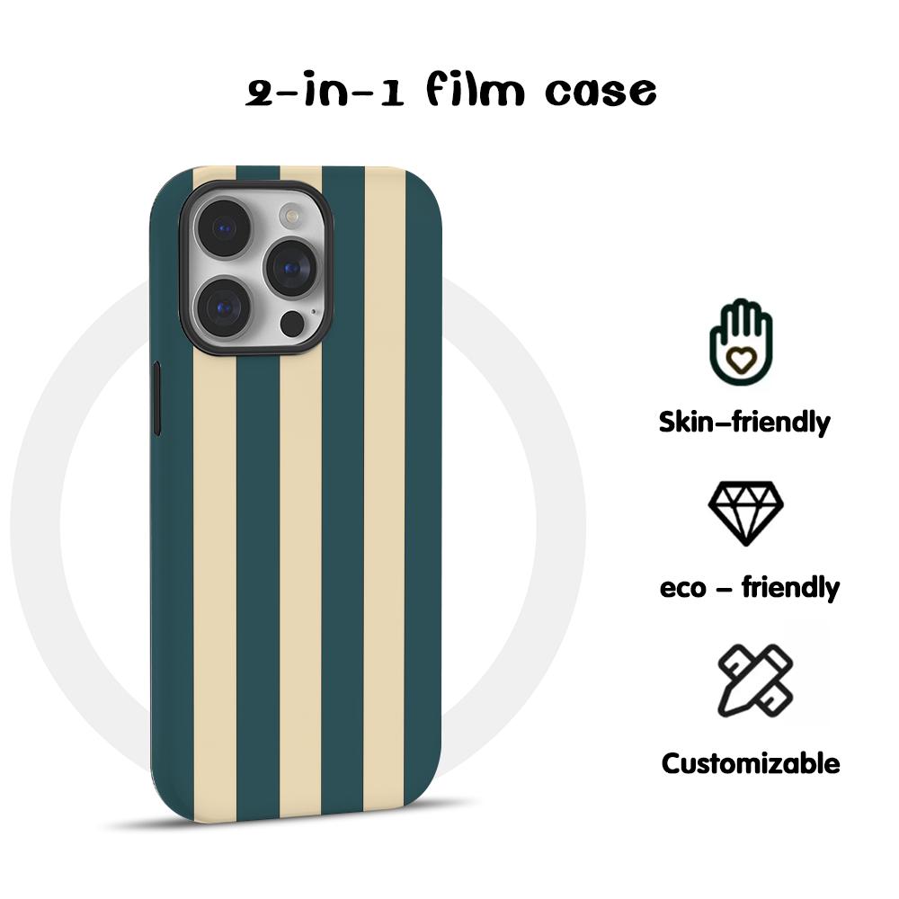 Phone Cases Xs Max - Fashion Horizontal colored stripes Phone Case