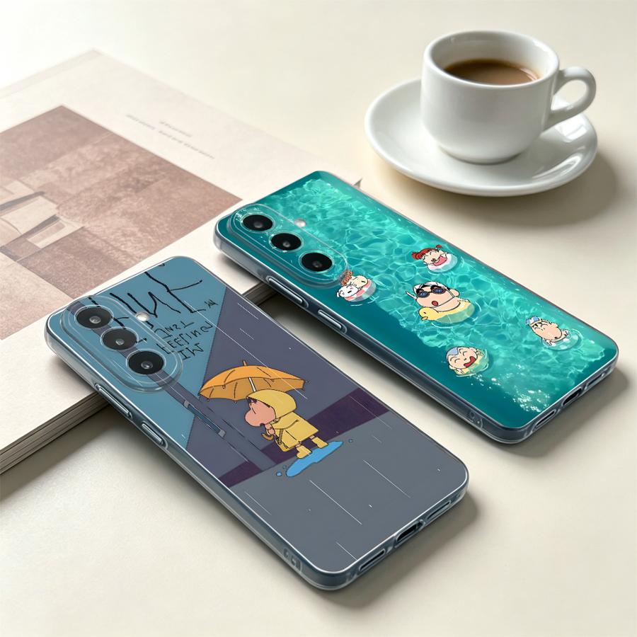 Phone Cases For Boys - Yellow Umbrella Boy Phone Cover Case