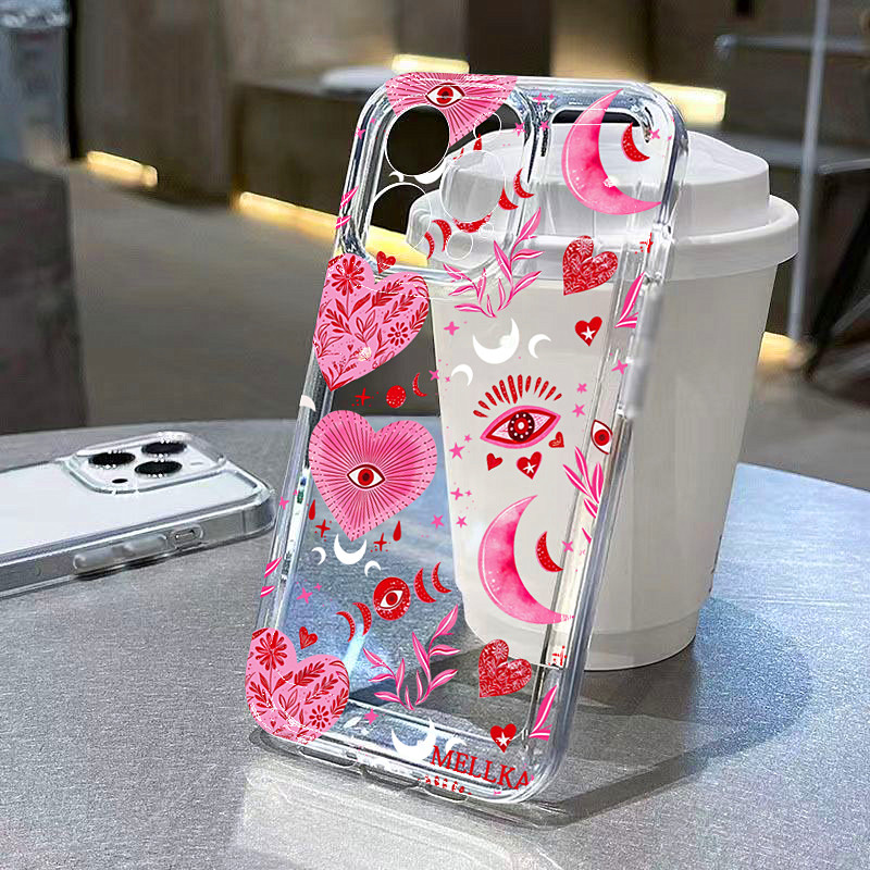 Silicone Love Heart Leaves Eye - огляд і ціна Phone Cases Protective