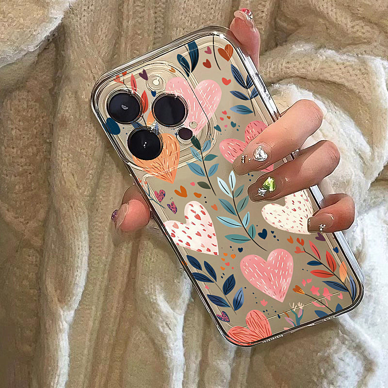 Silicone Love Heart Leaves Eye - огляд і ціна Phone Cases Protective