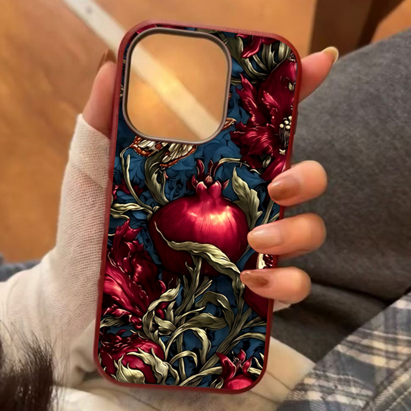 Vintage Pomegranate TPU Art Ph - огляд і ціна Phone Cases Drawing