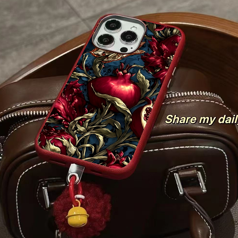 Vintage Pomegranate TPU Art Ph - огляд і ціна Phone Cases Drawing