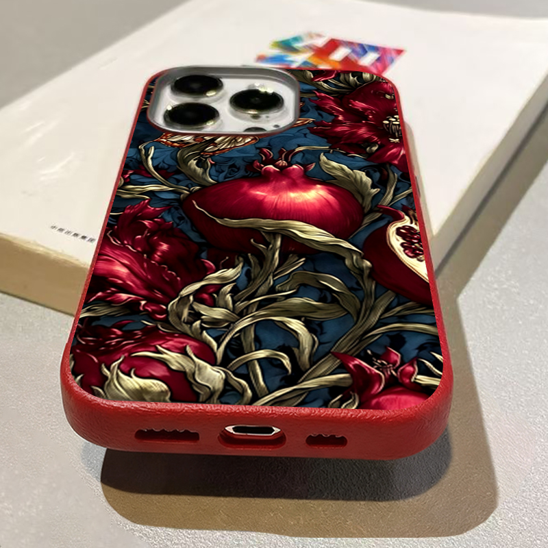 Vintage Pomegranate TPU Art Ph - огляд і ціна Phone Cases Drawing