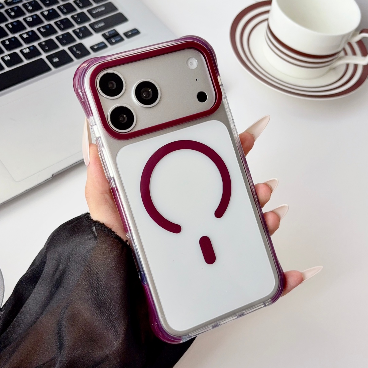 Airbags Shockproof Clear Magne - огляд і ціна Clear Magsafe Case