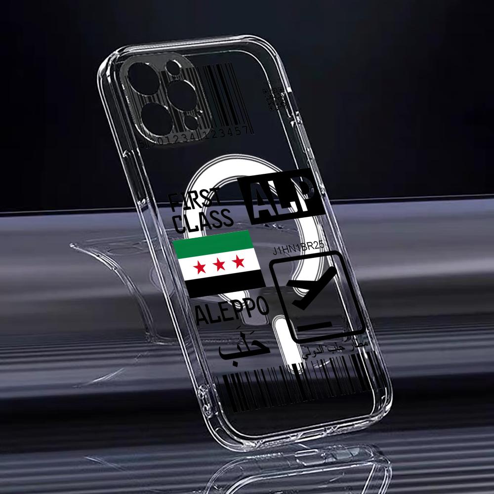 plane travel ticket syria Phon - огляд і ціна Clear Magsafe Case