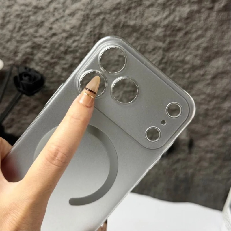 0.3mm Ultra Thin PC Fresh Colo - огляд і ціна Clear Magsafe Case