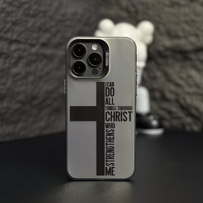 Anti Fingerprint Cross Bible P - огляд і ціна Phone Cases Xs Max