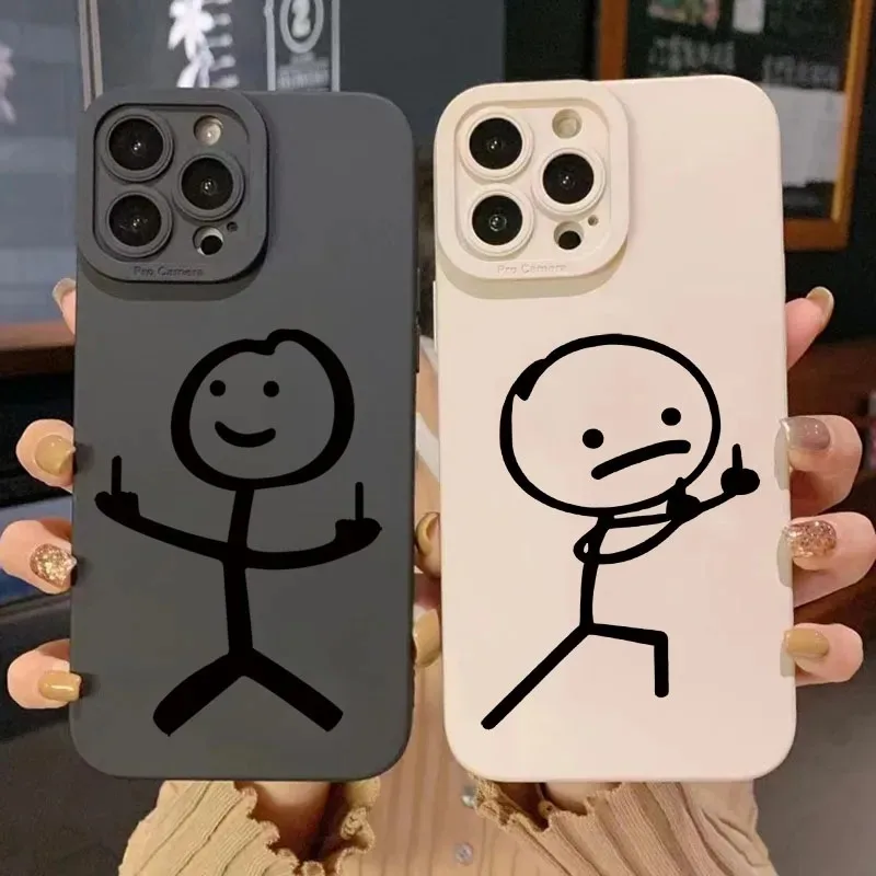 Cute Cartoon Matchman Matte Si - огляд і ціна Phone Cases Mous