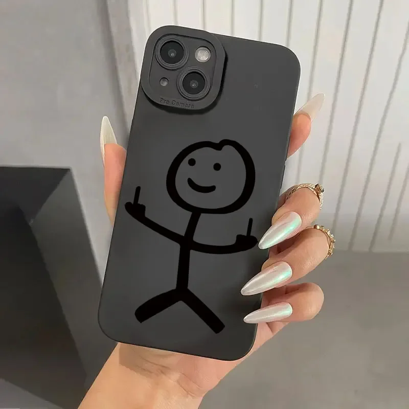 Cute Cartoon Matchman Matte Si - огляд і ціна Phone Cases Mous