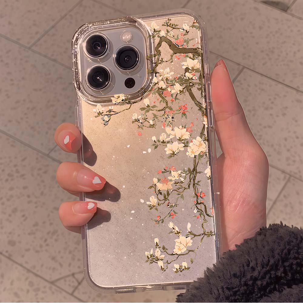 Vintage Magnolia Flower glitte - огляд і ціна Phone Cases Vintage