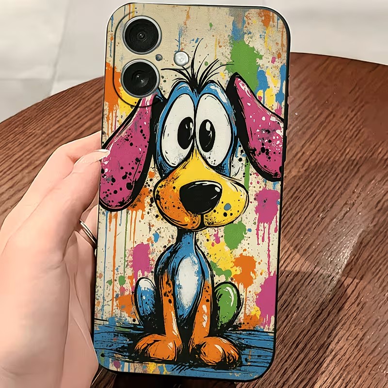 Graffiti Colored Puppy TPU Pho - огляд і ціна Phone Cases Xs Max