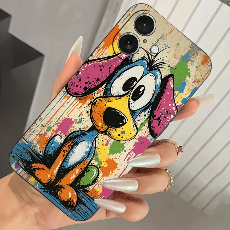 Graffiti Colored Puppy TPU Pho - огляд і ціна Phone Cases Xs Max
