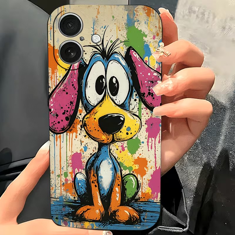 Graffiti Colored Puppy TPU Pho - огляд і ціна Phone Cases Xs Max