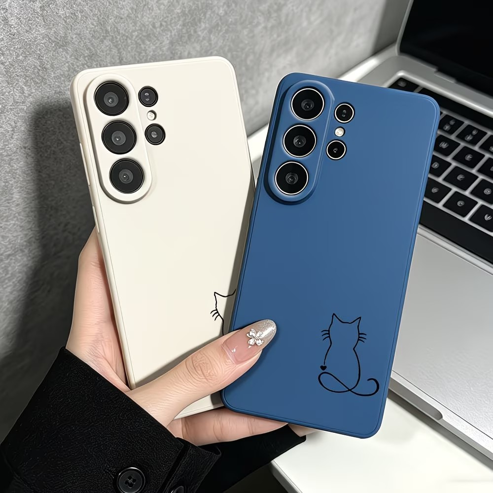 Minimalis Line Art Cat Sketch  - огляд і ціна Phone Cases Drawing