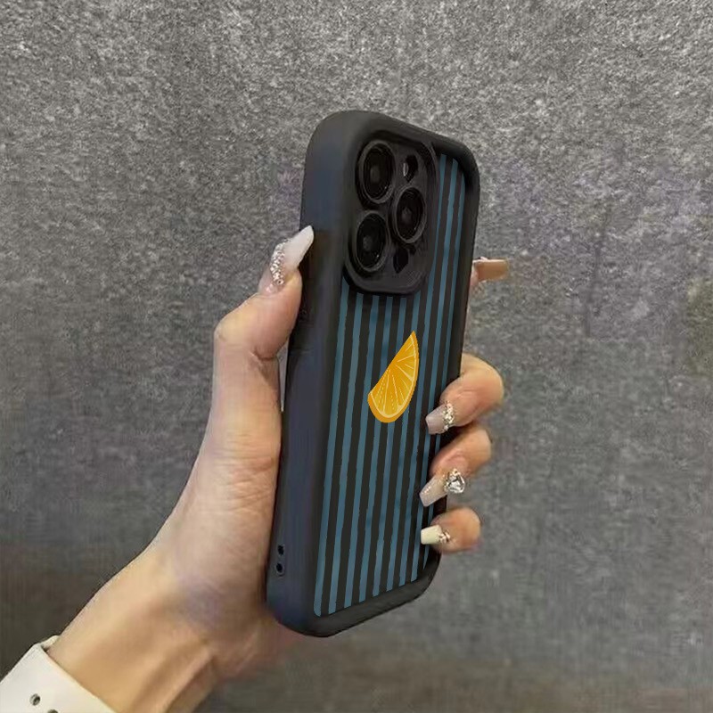 Striped Lemon Slice Pattern Ph - огляд і ціна Phone Cases Protective