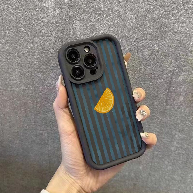 Striped Lemon Slice Pattern Ph - огляд і ціна Phone Cases Protective