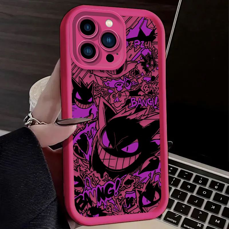 P-Pokemon Gengar Graffiti Phon - огляд і ціна Phone Cases Protective