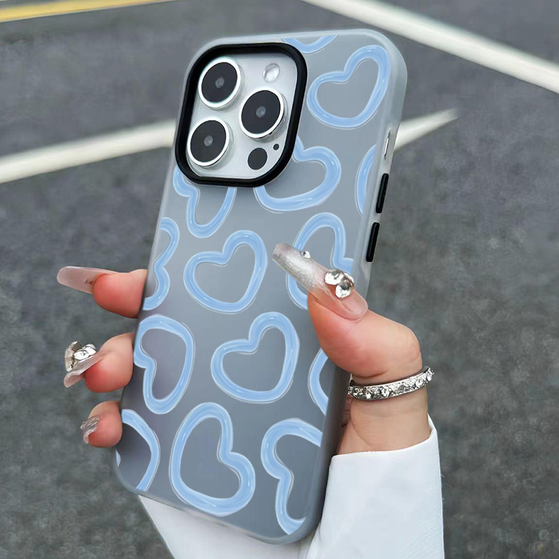 Cute Oil Painting Love Heart P - огляд і ціна Phone Cases Drawing
