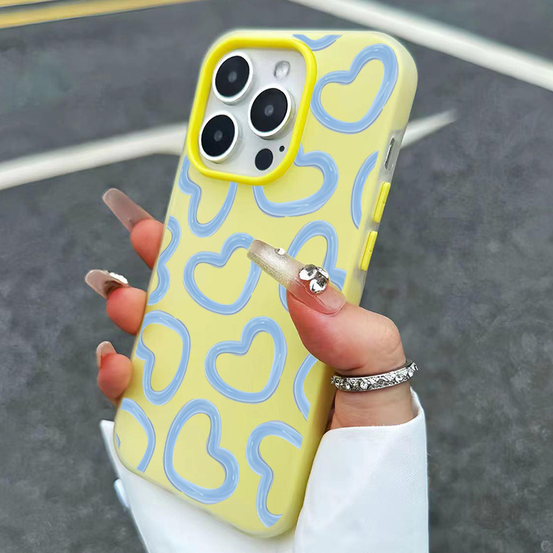 Cute Oil Painting Love Heart P - огляд і ціна Phone Cases Drawing