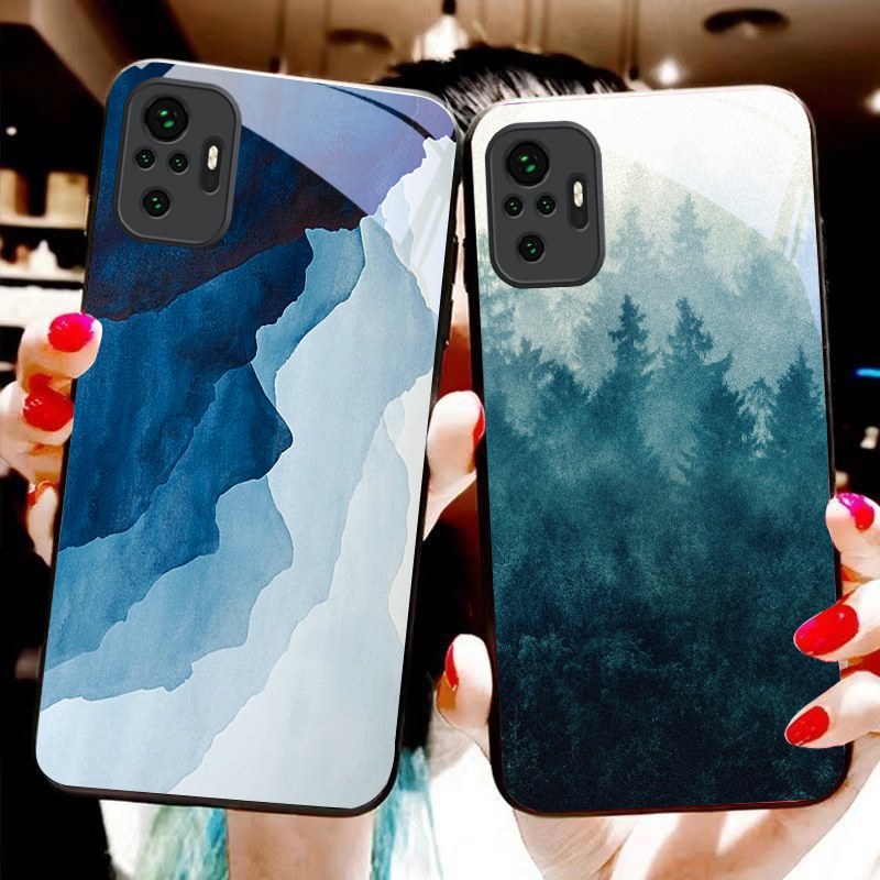 Ink landscape painting For Red - огляд і ціна Phone Cases Drawing