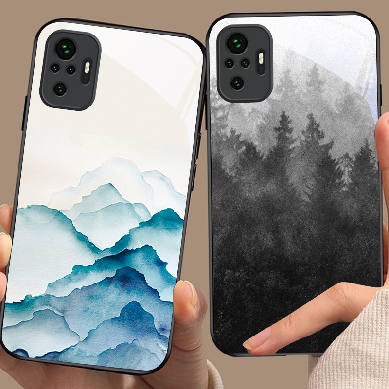 Ink landscape painting For Red - огляд і ціна Phone Cases Drawing