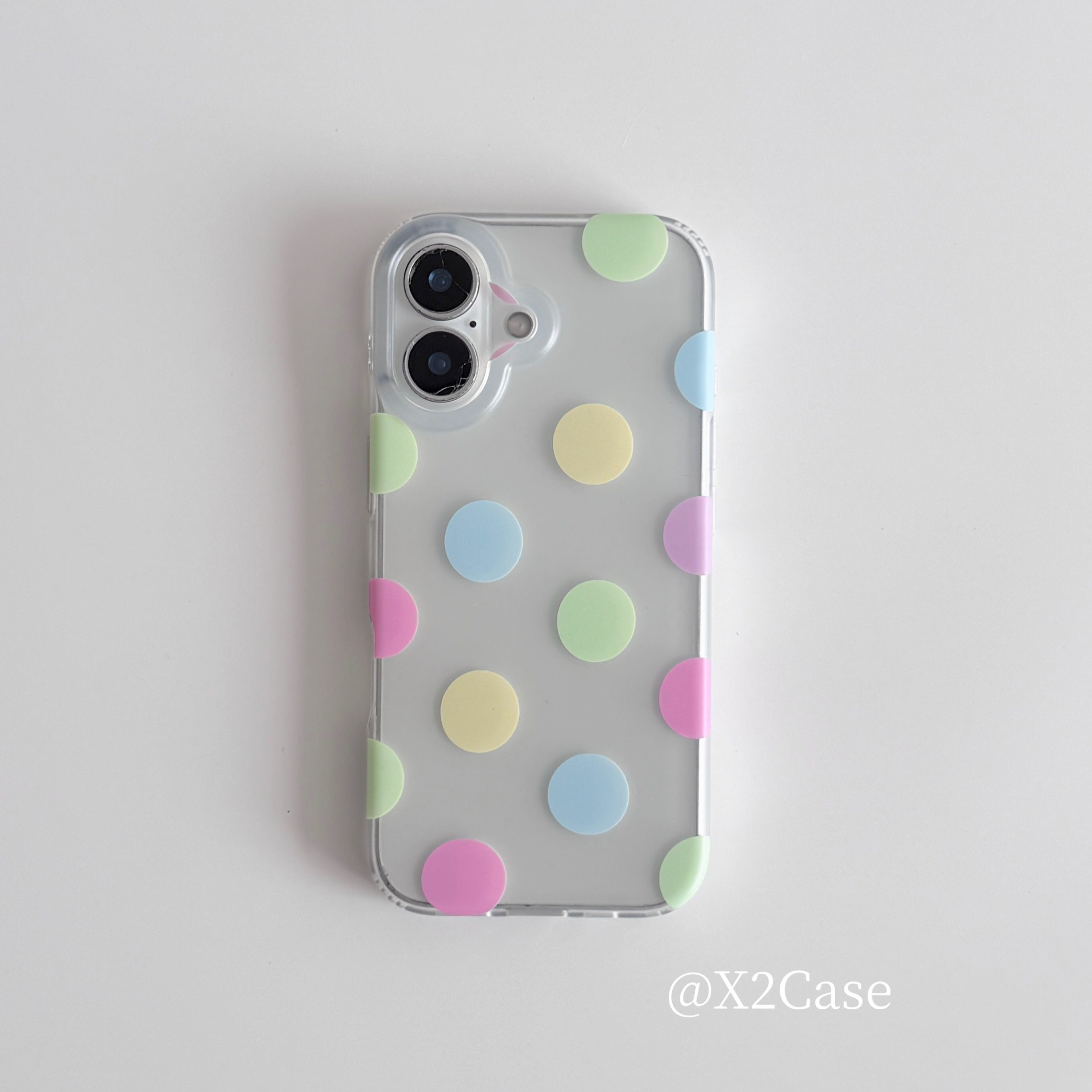 Korea Ins Colorful Polka Dots  - огляд і ціна Phone Cases Xs Max
