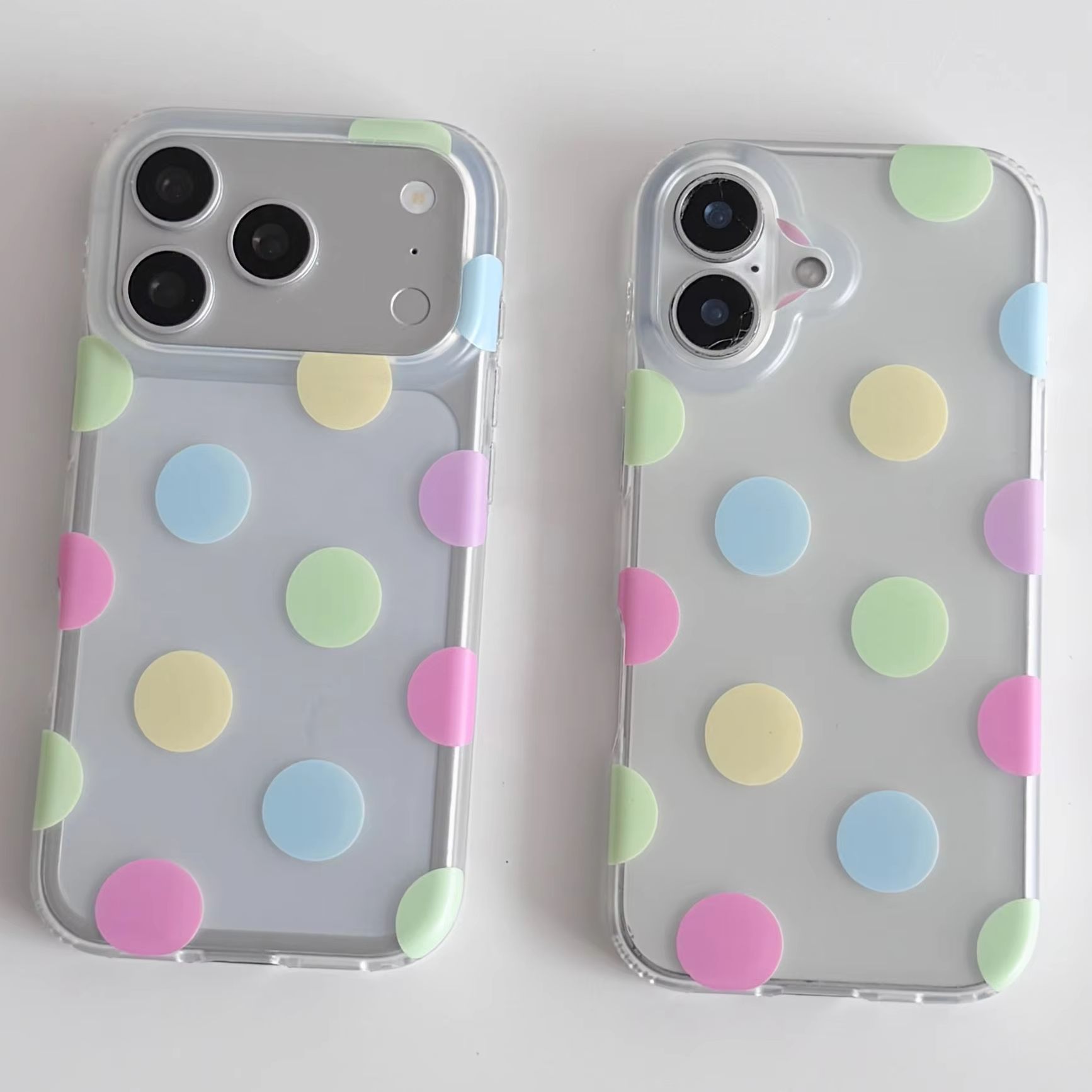 Korea Ins Colorful Polka Dots  - огляд і ціна Phone Cases Xs Max