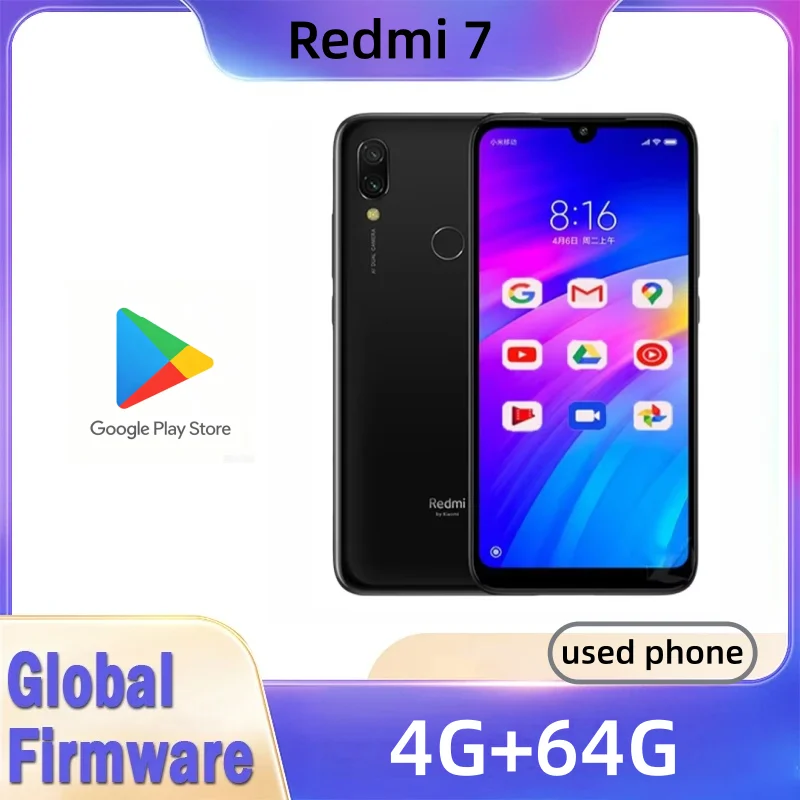 Xiaomi Redmi 7 Cellphone with  - огляд і ціна Phone Cases Case