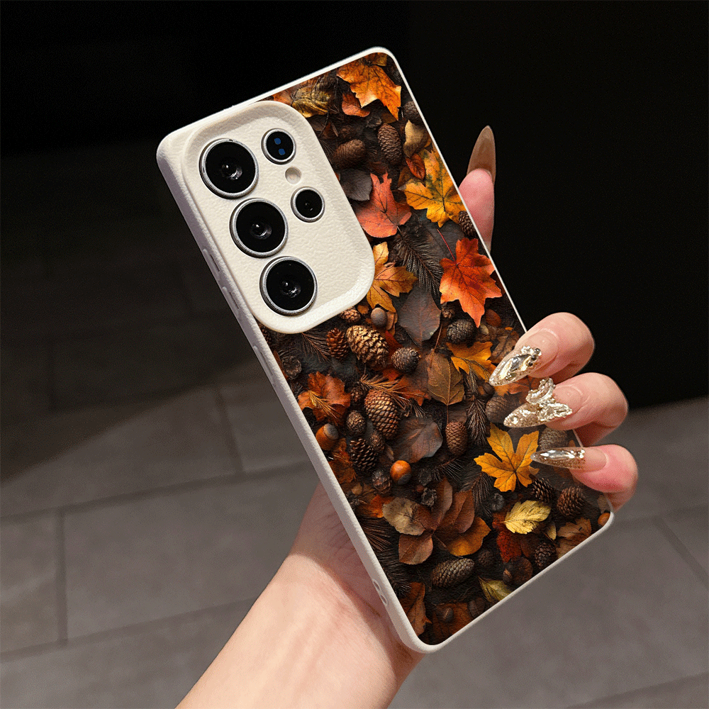 Vintage Autumn Maple Leaf Pine - огляд і ціна Phone Cases Vintage