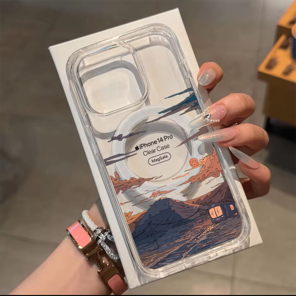 Sunset Pattern Fashion Phone C - огляд і ціна Phone Cases Durable