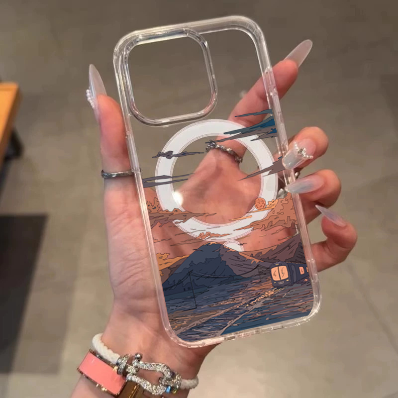 Sunset Pattern Fashion Phone C - огляд і ціна Phone Cases Durable