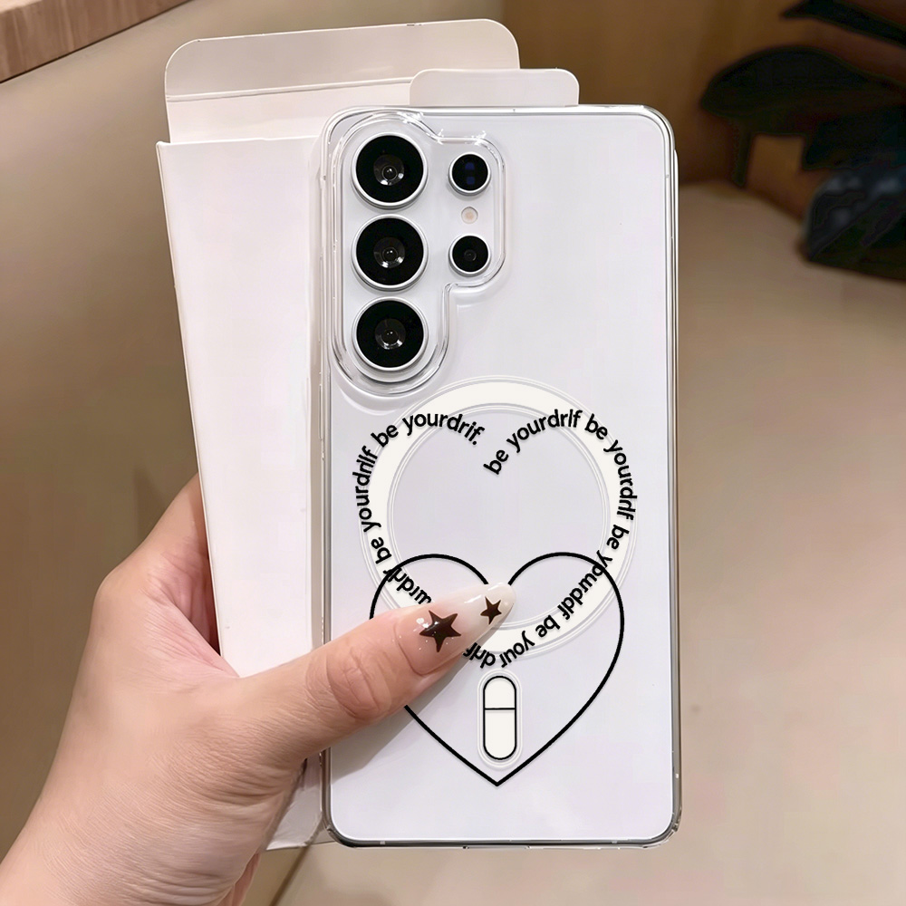 For Magsafe Love Heart Phone C - огляд і ціна Clear Magsafe Case