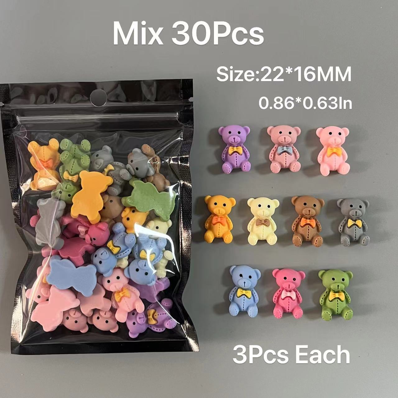 30Pcs Mix Cartoon Bear Bunny H - огляд і ціна Phone Cases Junk