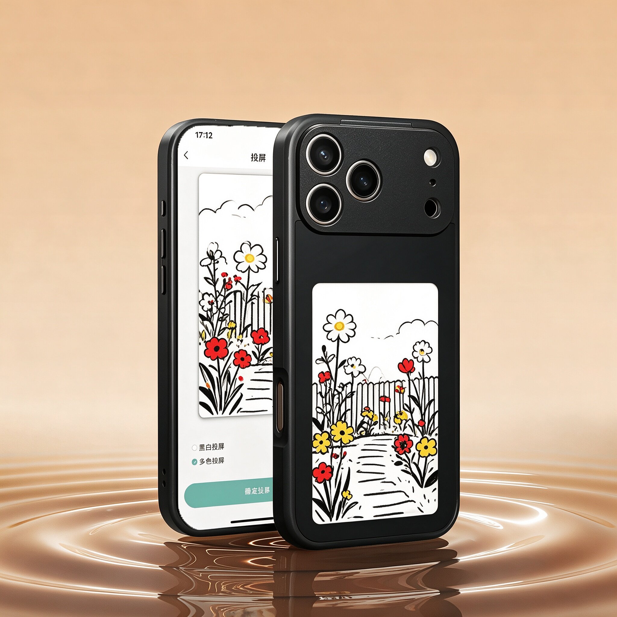 E-ink Phone Case DIY Screen Fo - огляд і ціна Phone Cases Diy