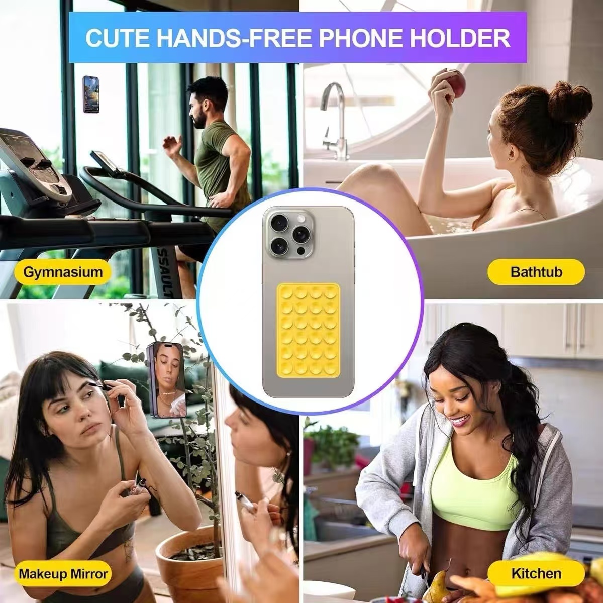 Silicone Suction Cup Phone Hol - огляд і ціна Phone Cases Case