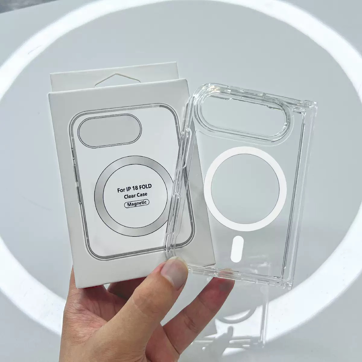 Original Transparent Fold Phon - огляд і ціна Clear Magsafe Case