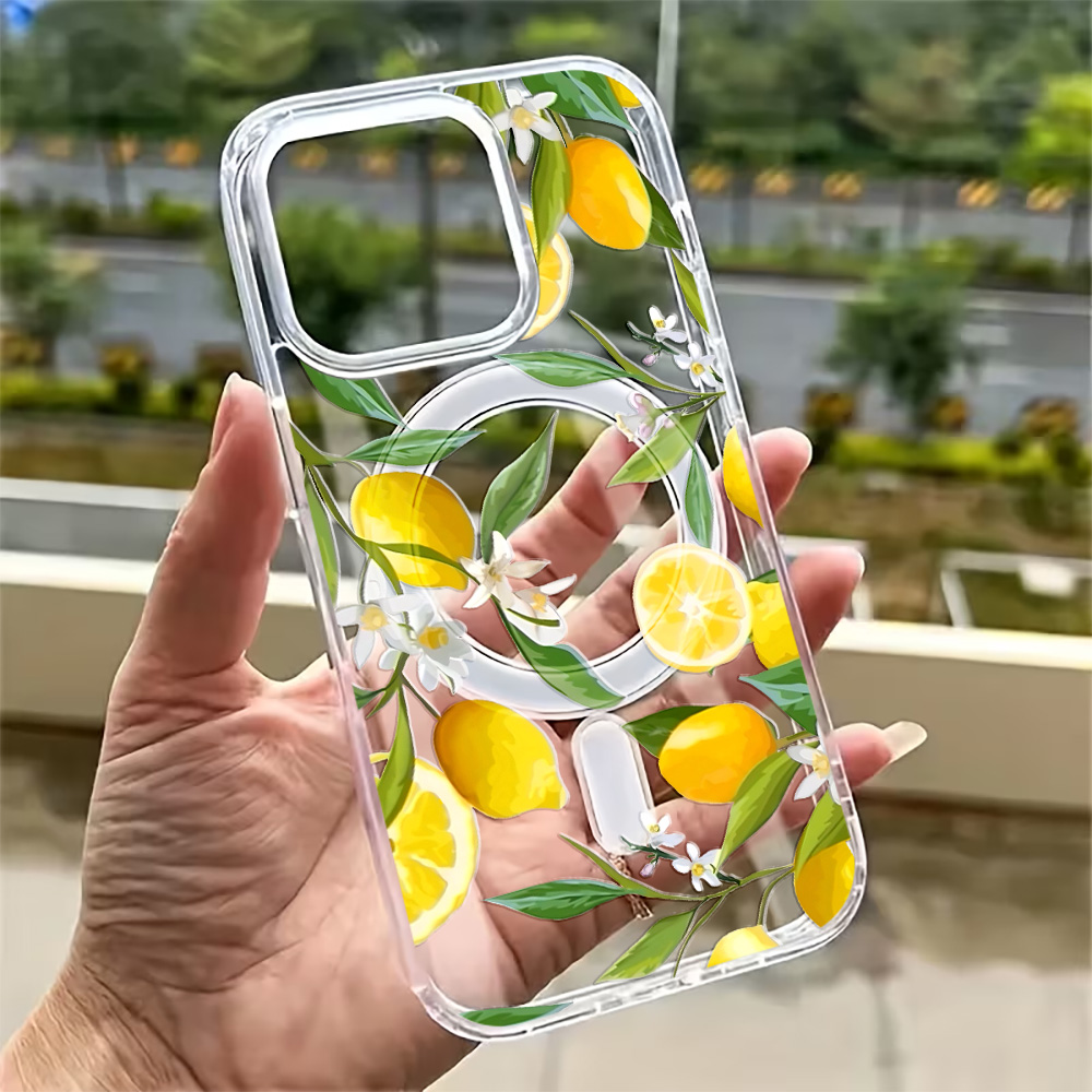 Summer Lemon Phone Case for iP - огляд і ціна Clear Magsafe Case