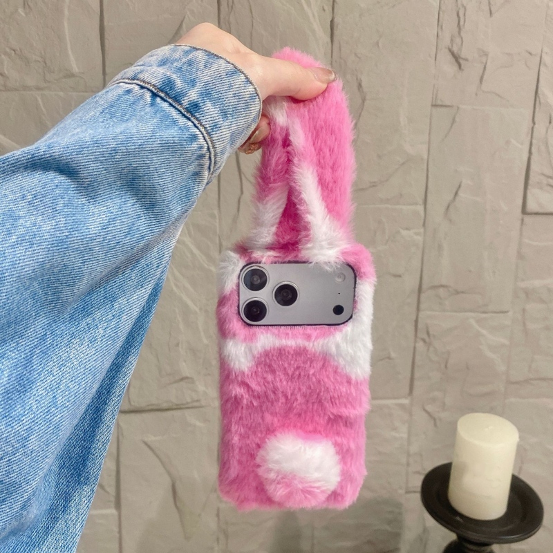 Cute Rabbit Design Fluffy Phon - огляд і ціна Phone Cases Iphone 16 Pro Max