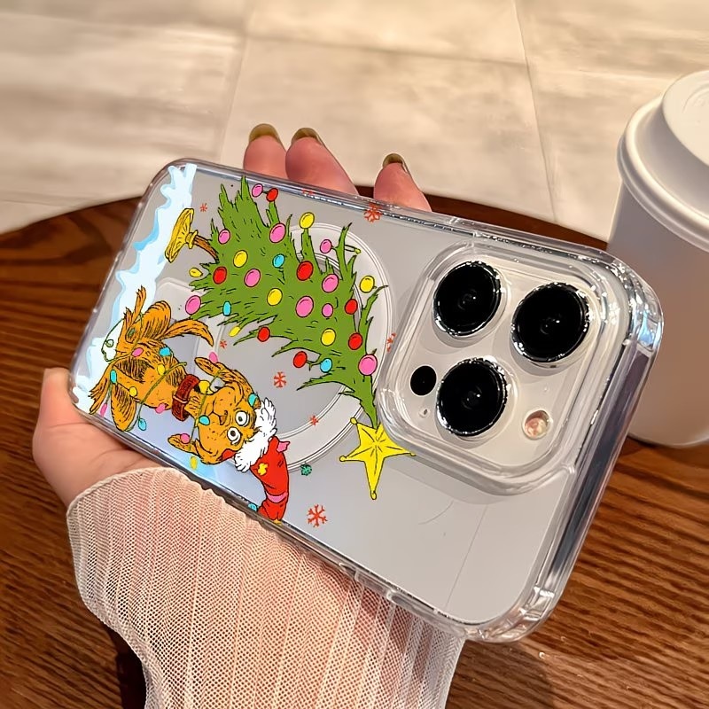 Puppy themed Christmas party C - огляд і ціна Clear Magsafe Case