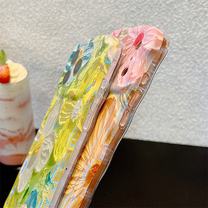 Fashion Oil Painting Flowers W - огляд і ціна Phone Cases Protective