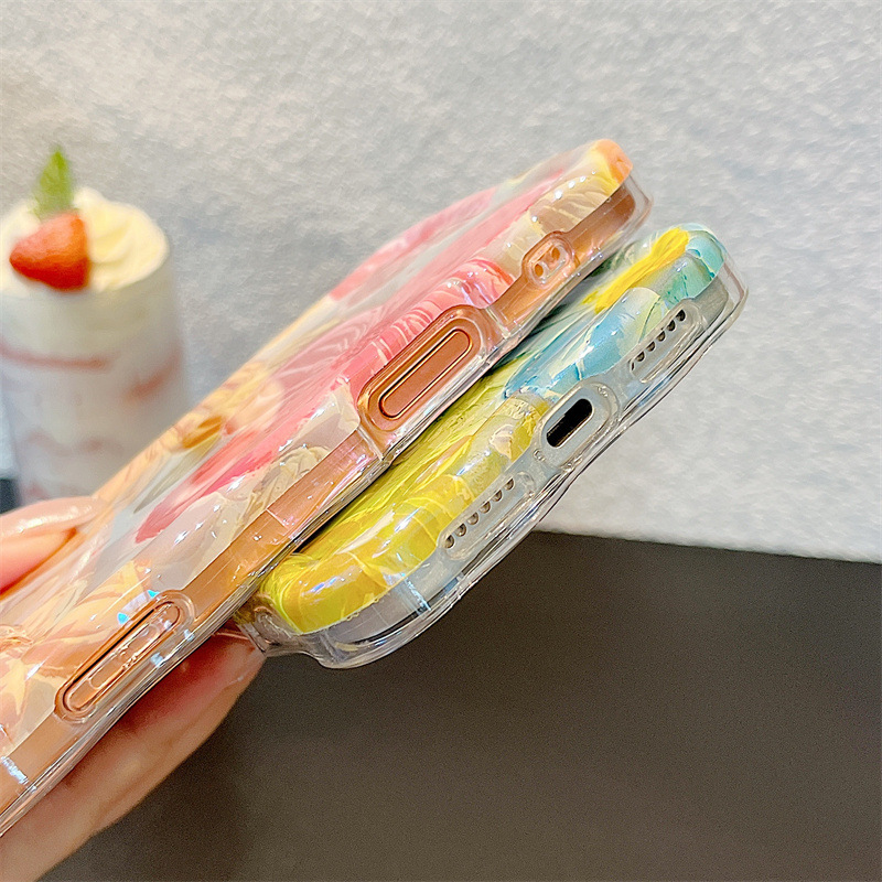 Fashion Oil Painting Flowers W - огляд і ціна Phone Cases Protective