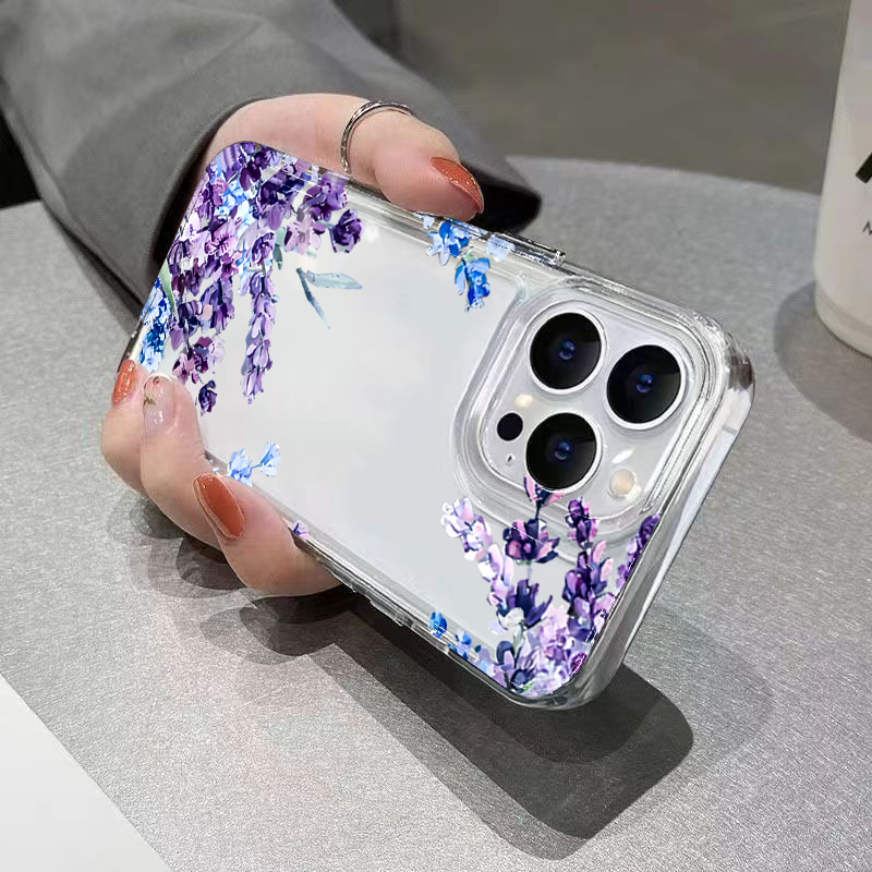 Purple Flower Soft TPU Phone C - огляд і ціна Phone Cases Protective