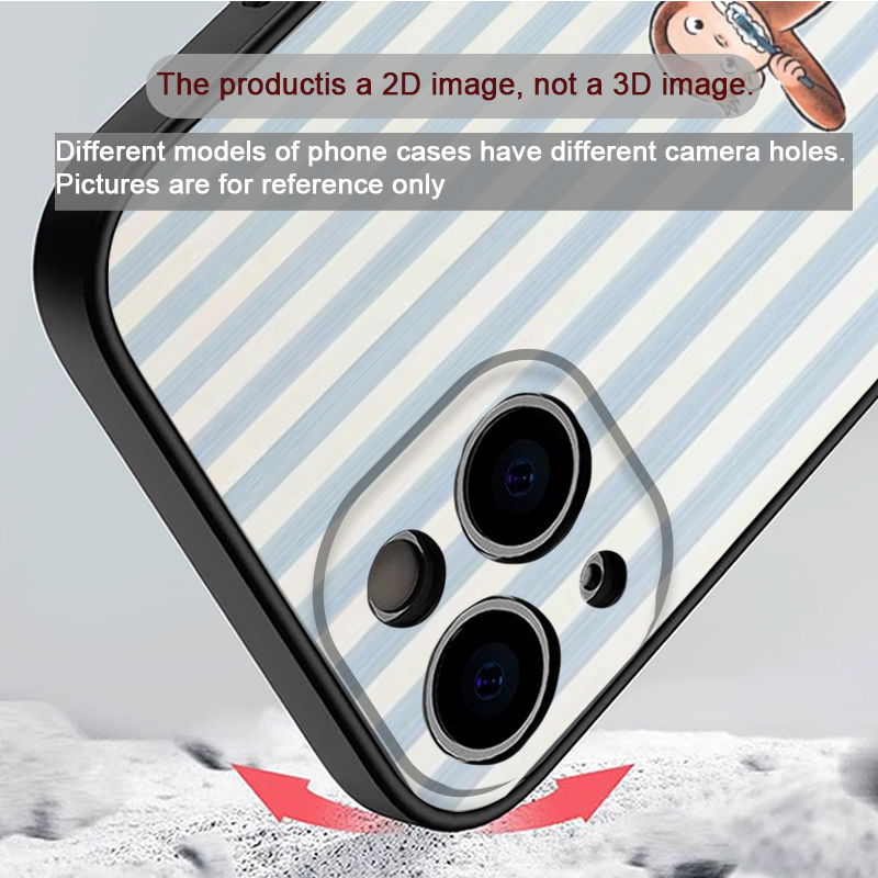 Cartoon Striped Monkey Holding - огляд і ціна Phone Cases Xs Max