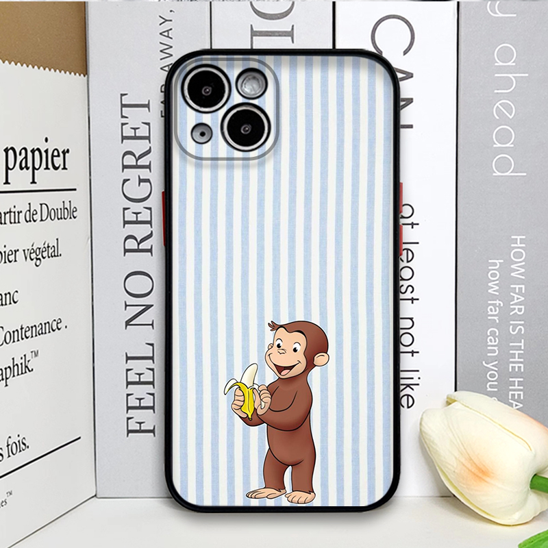 Cartoon Striped Monkey Holding - огляд і ціна Phone Cases Xs Max