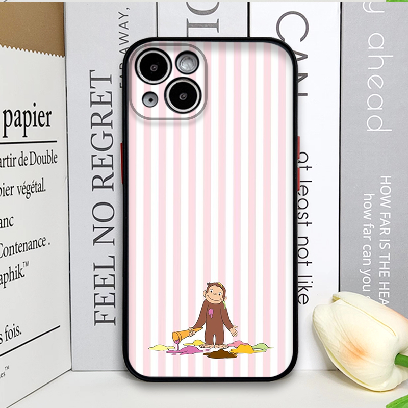 Cartoon Striped Monkey Holding - огляд і ціна Phone Cases Xs Max